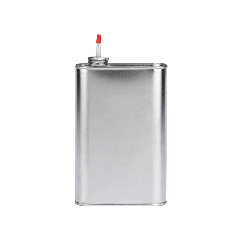 500ml/1L/2L/3L/4L/5L 方形汽油油漆膠水稀釋劑馬口鐵螺紋鐵罐化工鐵桶